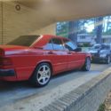 1992 Mercedes-Benz 190E Sedan Red RWD Automatic E 2.6