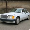 1992 Mercedes-Benz 190E Sedan White RWD Automatic E 2.6