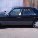 1992 Mercedes Benz 400e low miles, black and tan, well maintained two owners