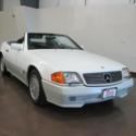1992 MERCEDES-BENZ 500 SL500 HARDTOP CONVERTIBLE 59,335 Miles WHITE  5.0L Automa