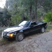1992 mercedes-benz 500sl base convertible 2-door