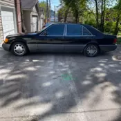 1992 Mercedes-Benz 600 Sel V12 black on black Long Wheel Base