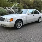 1992 Mercedes Benz S500 V8 W140 RARE Rear Bucket Seats