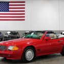 1992 Mercedes-Benz SL500  73812 Miles Red Convertible 5.0 Liter Automatic
