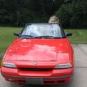 1992 Mercury Capri Base Convertible 2-Door 1.6L