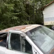 1992 Mercury Grand Marquis Sedan White GS