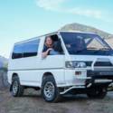 1992 Mitsubishi Delica L300 Starwagon Turbo Diesel 4x4 Manual VIN P25W-0703615