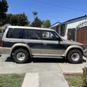 1992 Mitsubishi Pajero Green