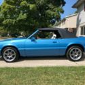 1992 Mustang LX 5.0 Vert Bimini Blue