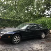 1992 Nissan 240SX Black