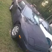 1992 Nissan 240SX Convertible Black