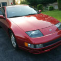 1992 Nissan 300ZX Twin Turbo : 24,399 original miles : Cherry Red Pearl