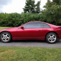 1992 NISSAN 300ZX TWIN TURBO : 24,401 ORIGINAL MILES : CHERRY RED PEARL