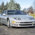 1992 NISSAN 300ZX TWIN TURBO 44K MILES 2 OWNER SILVER/BLACK 5 SPEED MANUAL T-TOP