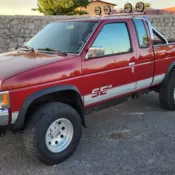 1992 Nissan D21 Hardbody, 4x4, King Cab, two Owner, 100%Rust Free