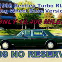 1992 - ONLY 18,400 MILES! 1 OF A KIND! OVER $200,000 NEW! WOW! $99 NO RESERVE!