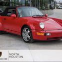 1992 Porsche 911 America Roadster 2,941 Miles Guards Red