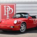1992 Porsche 911 Carrera Cabriolet 57107 Miles Guards Red