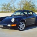1992 Porsche 964 Turbo Midnight Blue w Grey Interior. Low Miles &Great Condition