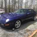 1992 Porsche 968 Coupe Blue RWD Manual