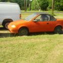 1992 (red) GEO Metro Convertible   (NOT RUNNING)