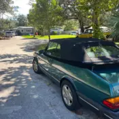 1992 saab 900 turbo convertible 2-door