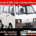 1992 Subaru Sambar Wheelchair Accessible