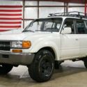 1992 Toyota Land Cruiser  113917 Miles White Station Wagon 4.0L I6 Automatic