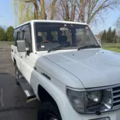 1992 Toyota Land Cruiser Prado White