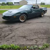 1992 Trans am convertible, last year of 3rd Gen ,low production. WS6