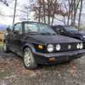 1992 Volkswagen Cabriolet Convertible Blue FWD Automatic