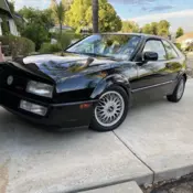 1992 Volkswagen Corrado Black SLC