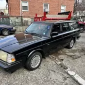 1992 Volvo 240 Wagon Black