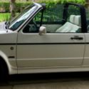 1992 VW CABRIOLET TRIPLE WHITE WOLFSBURG EDITION 5 SPEED MANUAL CONVERTIBLE PICS