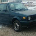 1992 VW Volkswagen Cabriolet Green engine removed 1.8 included