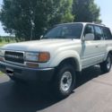 1992 White Toyota Land Cruiser