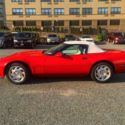 1993 40th Anniversary Torch Red Corvette Convertible