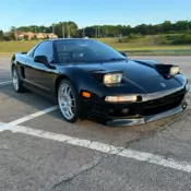 1993 ACURA NSX COUPE 86k Miles Black/Black