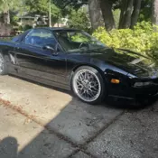 1993 Acura NSX Coupe Black