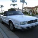 1993 Allante Arctic White Black Interior 86,000 Miles Chrome Wheels NO RESERVE