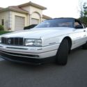 1993 Allante Convertible Pearl White Maroon Interior & Top 42,000 mi NO RESERVE!