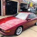 1993 BMW 850CI 12 CYLINDER 5.0L AUTOMATIC 70K MILES RED/TAN RWD COUPE RIMS RECON