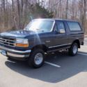 1993 Bronco XLT-ENTIRELY ORIGINAL, NEVER REPAINTED/NON RESTORED-57,000 MILES!!