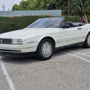 1993 Cadillac Allante Convertible Grey