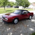 1993 Cadillac Allante Convertible Red FWD Automatic