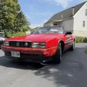 1993 Cadillac Allante Vin# 1G6VS339XPU126156, Northstar engine 4.6L V8, 300HP