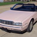 1993 Cadillac Allante&#039;  68,574 Miles PINK PEARL  8 Cylinder Engine 4.6L/279 4-Sp