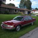 1993 Cadillac Fleetwood Brougham 5.7, 63,000 miles, Red, Sunroof, Excellent