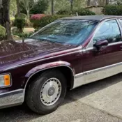 1993 Cadillac Fleetwood Brougham Dark Cherry 5.7 V8