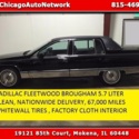 1993 Cadillac Fleetwood Brougham Sedan 67,520 Miles Black  5.7L V8 OHV 16V Autom